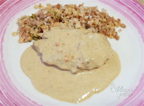 sestavine za pripravo zrezkov v gorčični omaki