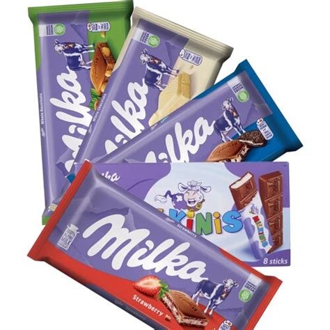 Tematska fotografija klasične Milka čokolade