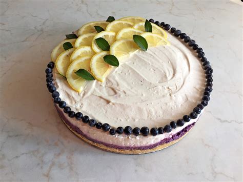 Tematsko foto borovničeve torte brez sladkorja
