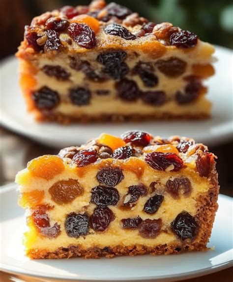 Prikaz slojeva čokoladnog kolača s voćem i orašastim plodovima prije hlađenja