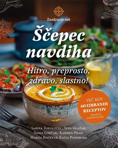 Portret Tereze Poljanič v kuhinji z zdravimi sestavinami