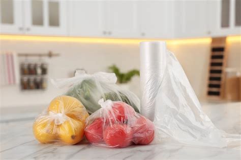 Prikaz shranjevanja testa v plastični vrečki v hladilniku za dolgoročno uporabo