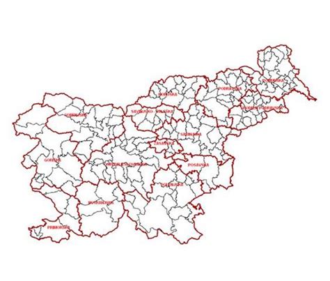 Zemljevid štajerske regije s poudarjenimi kulinaričnimi območji