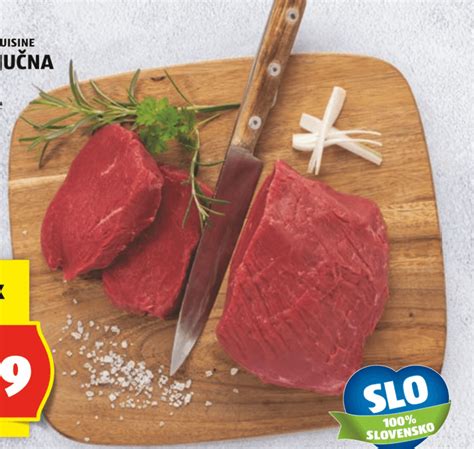 Tematska fotografija goveje pljučne pečenke