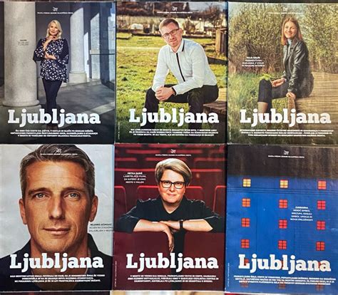 Kolaž naslovnic slovenskih tedenskih prilog iz leta 2005