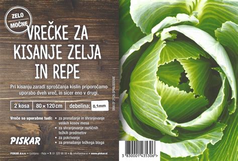 Prikaz pravilnega pokrivanja in obtežitve zelja in repe v kadi