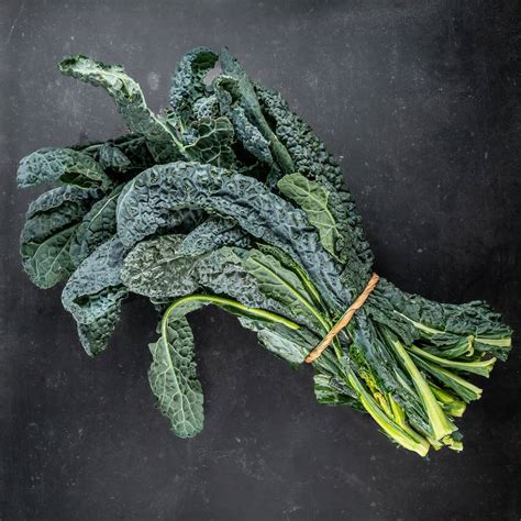 Temnozeleni listi cavolo nero