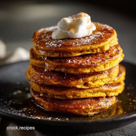Thematic photo of KETO pancakes made from pumpkin flour