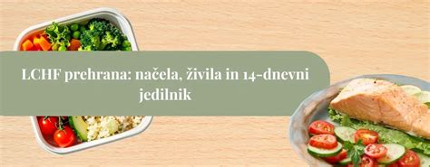 Infografika: primerjava makrohranil med LCHF in standardno dieto