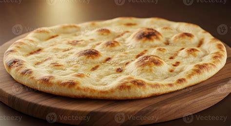 Thematic photo of freshly baked Naan bread
