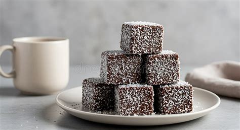 Thematic photo of Lamingtons (coconut cubes)