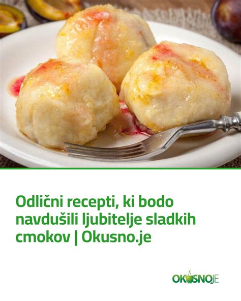 Različni cmoki iz krompirjevega testa, sladki in slani