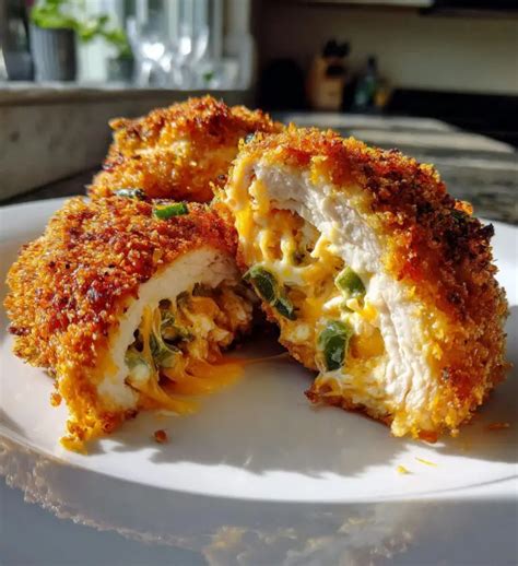 Photo of stuffed chicken fillet with feta and vegetables