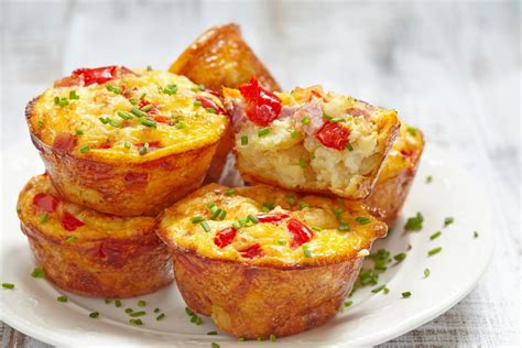 Fotografija: Jajčni muffini z zelenjavo