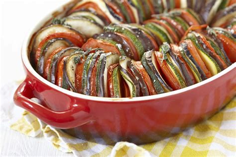 Fotografija Ratatouille, pisane dušene zelenjave