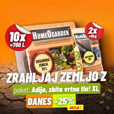 Fotografija uporabe organskega gnojila na vrtu