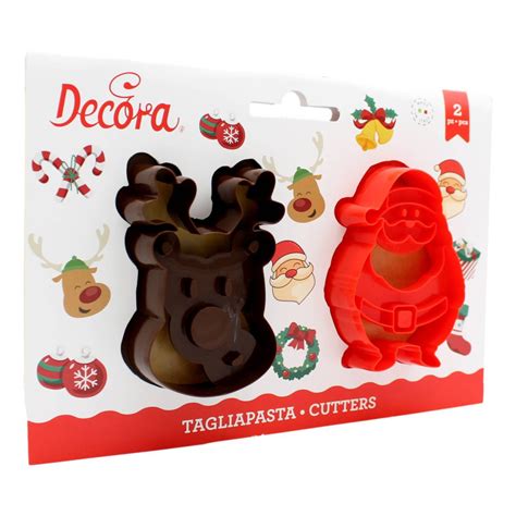 Set valjarja in božičnih modelčkov za piškote