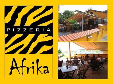 Foto različnih vrst pic iz Pizzerie Afrika