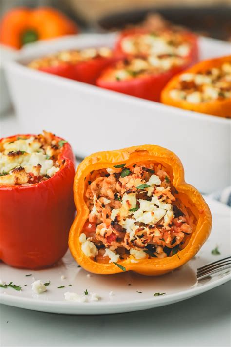 Infographic on common mistakes when making stuffed peppers