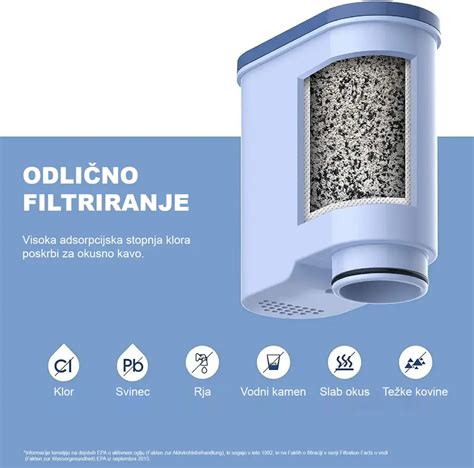 Ilustracija vodnega filtra za kavni aparat ali filtrirnega kotlička