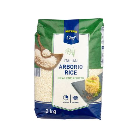 Kratka, debela zrna arborio riža, primerna za rižote