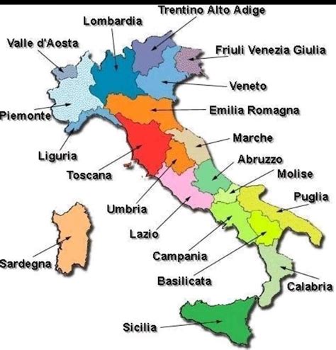 Zemljevid regije Piemont v Italiji s poudarjenim mestom Alba