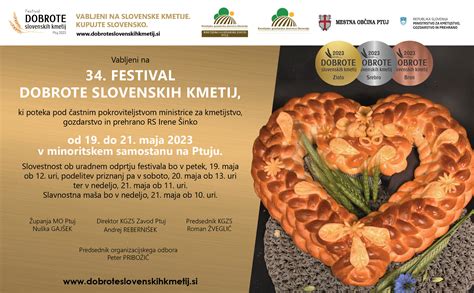 Logotip festivala Dobrote slovenskih kmetij z motivom ptujskega gradu