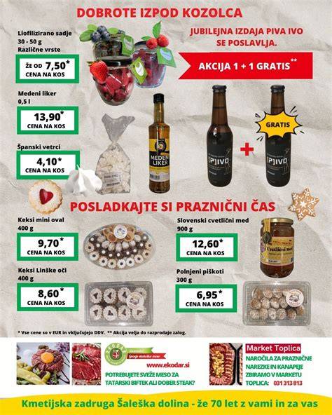 Sodobno urejena kmetijska prodajalna z lokalnimi izdelki