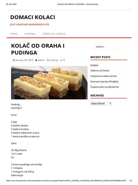 Fotografija priprave pudinga v kozici