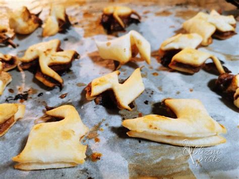 različni načini oblikovanja parkljev iz listnatega testa