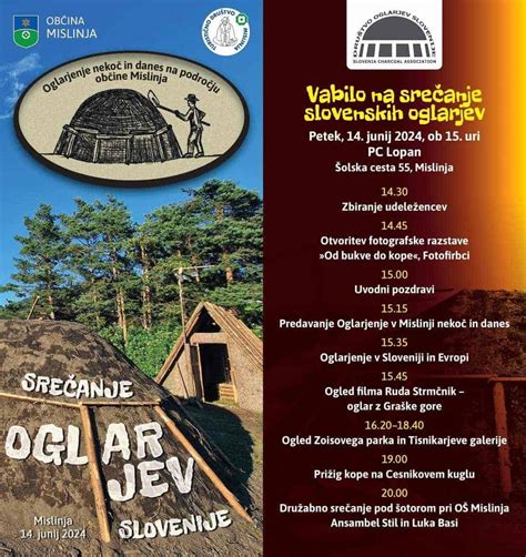 Zgodovinska ilustracija oglarske kope ali oglarskega tabora v Sloveniji