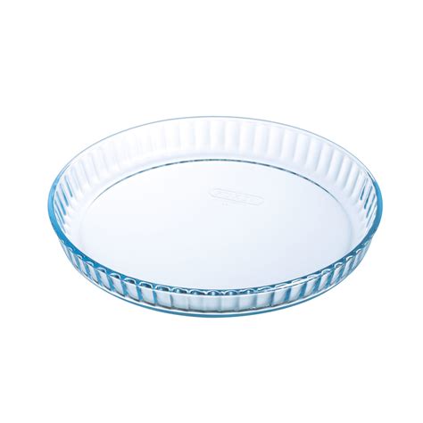 Fotografija steklenega pekača za pito Pyrex s pito