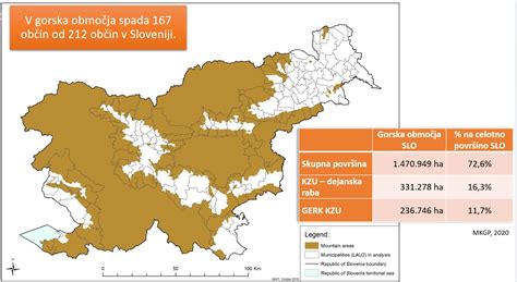 Infografika: Zemljevid zaščitenega geografskega območja Krasa