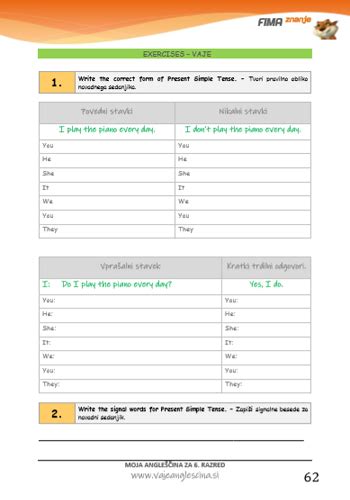 naslovnica vadnice MOJA ANGLEŠČINA 6