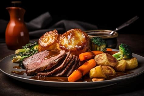 Fotografija tipičnega Sunday Roast