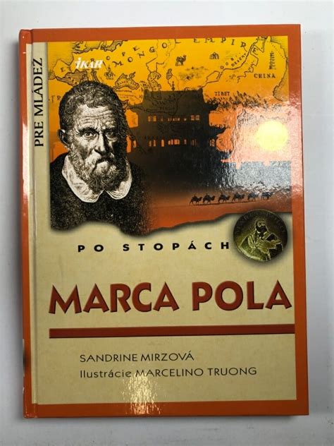 Portret Marca Pola in zemljevid njegovih potovanj