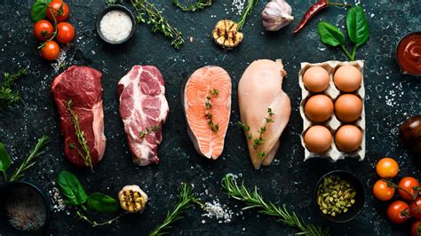 Tematska fotografija LCHF živil (zelenjava, meso, zdravi maščobe)