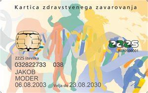 Izgled sprednje strani nove kartice z vidnim zapisom datuma veljavnosti (izdane od 22.10.2018 dalje)