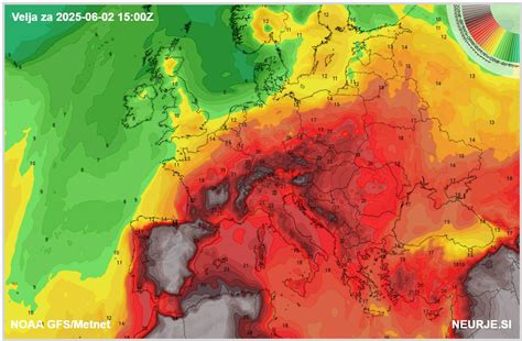 Zemljevid območja mrtvice Topla pri Čatežu z označenim temperaturnim gradientom vode