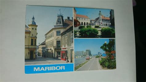 stara razglednica Maribora s poudarkom na Slovenski ulici