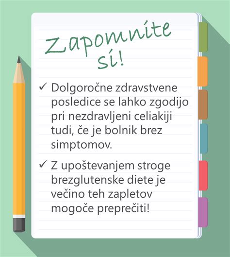shema zapletov nezdravljene celiakije
