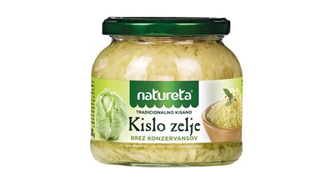 fotografija embalaže Natureta kislega zelja