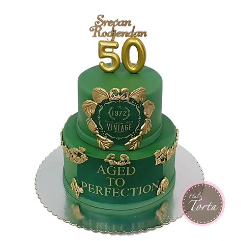 Infografika z razrezom torte za 50 oseb