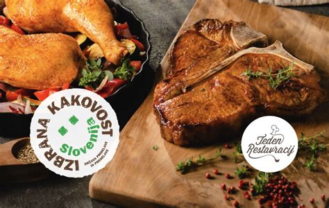 Prikaz embalaže piščančjega mesa z oznako Prijazno do piščancev in zeleno Premium oznako.