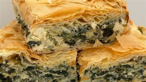 fotografija tradicionalne Spanakopite