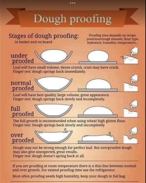 Photo showing the finger test for checking dough proofing