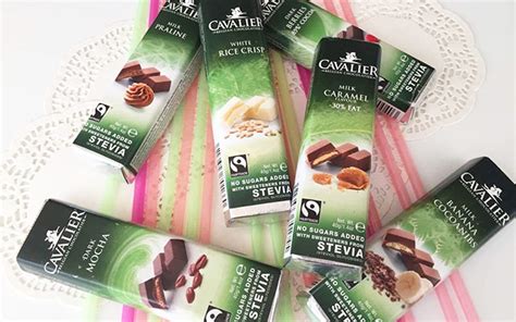 Različne vrste Cavalier čokolad brez dodanega sladkorja