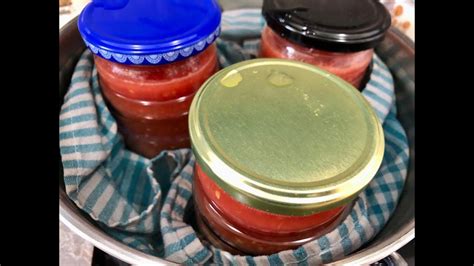 Pasterizacija in shranjevanje kozarcev marmelade
