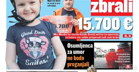 Tematska fotografija časopisne priloge s poudarkom na četrtkovi izdaji
