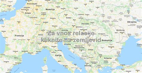 Zemljevid širjenja riža po Evropi